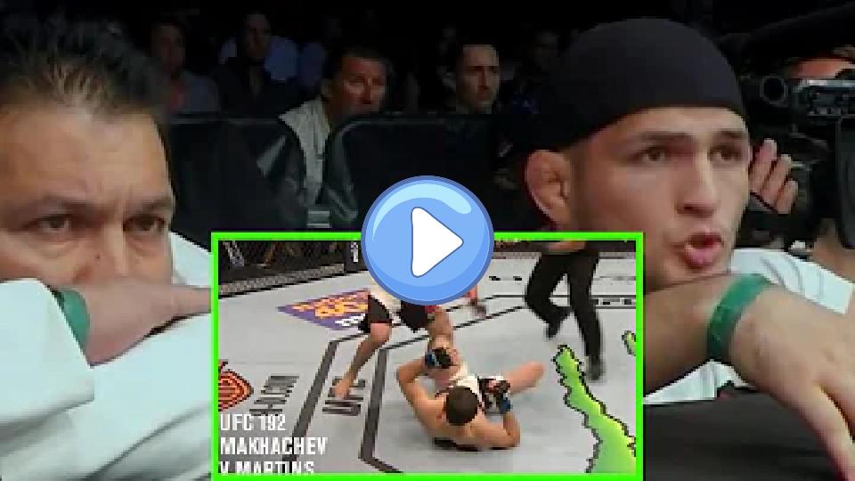 Play video: Khabib reacts to Islam Makhachev's only loss in MMA. Video thumb: Khabib reacts to Islam Makhachev's only loss in MMA.