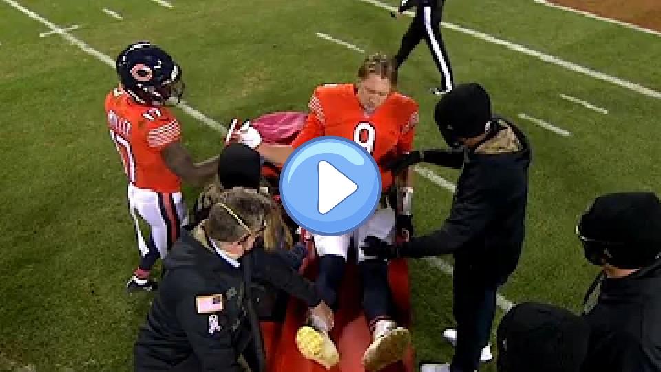 Video thumb: Nick Foles Injured vs. Vikings (Carted Off) | NFL Week 10