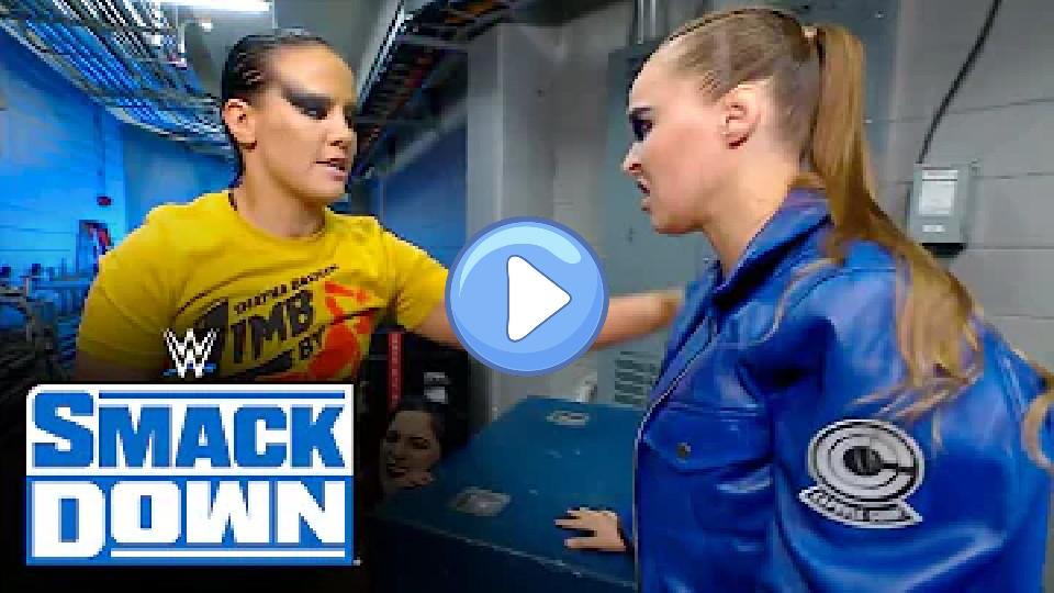 Video thumb: Ronda Rousey and Shayna Baszler injure Raquel Rodriguez's arm backstage: SmackDown, November 25, 2022.