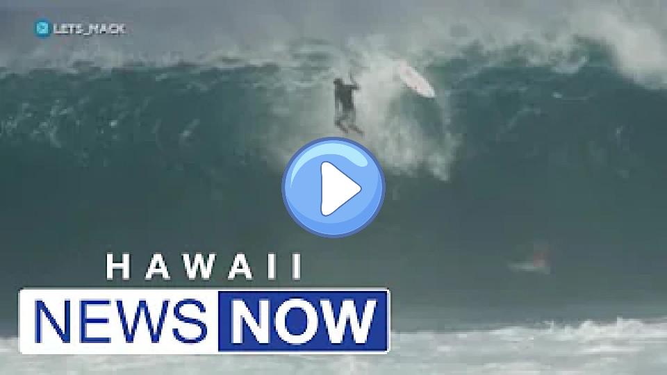 Video thumb: Terrifying wipeout in Hawaii as a world-renowned surfer is seriously injured