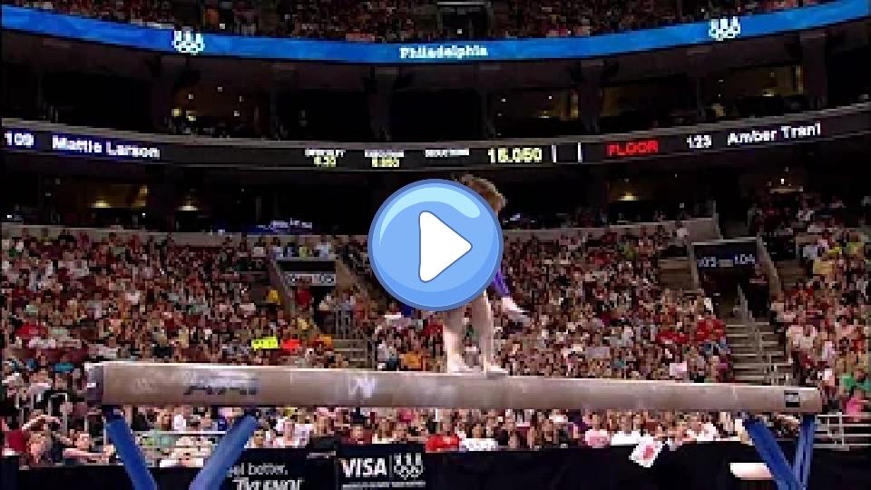 Video thumb: Chellsie Memmel - Balance Beam - 2008 Olympic Trials - Day 2