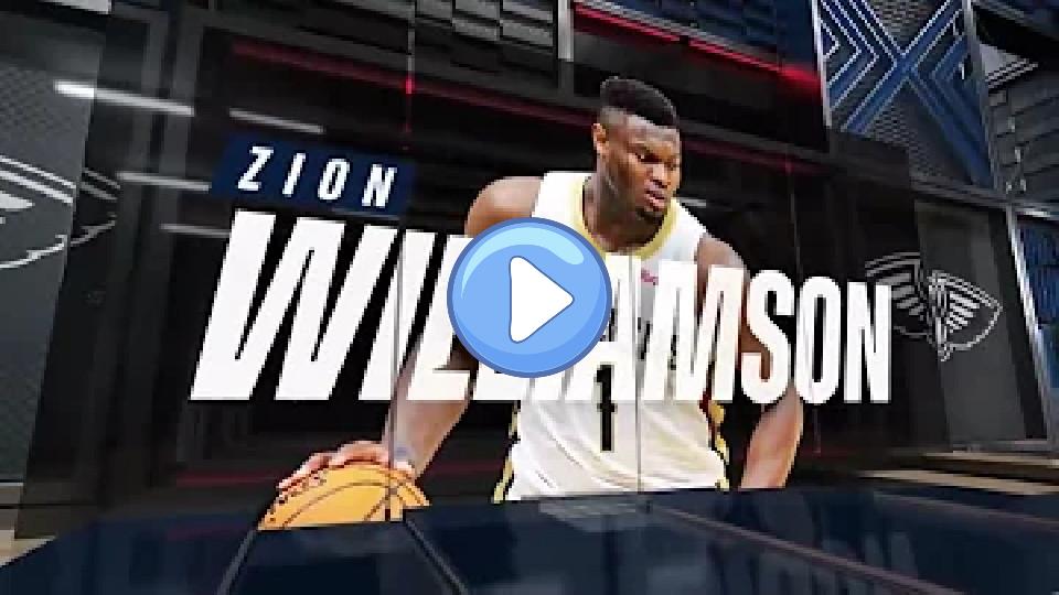 Play video: Zion Williamson suffered a hamstring injury while running up the court against the 76ers. Video thumb: Zion Williamson suffered a hamstring injury while running up the court against the 76ers.