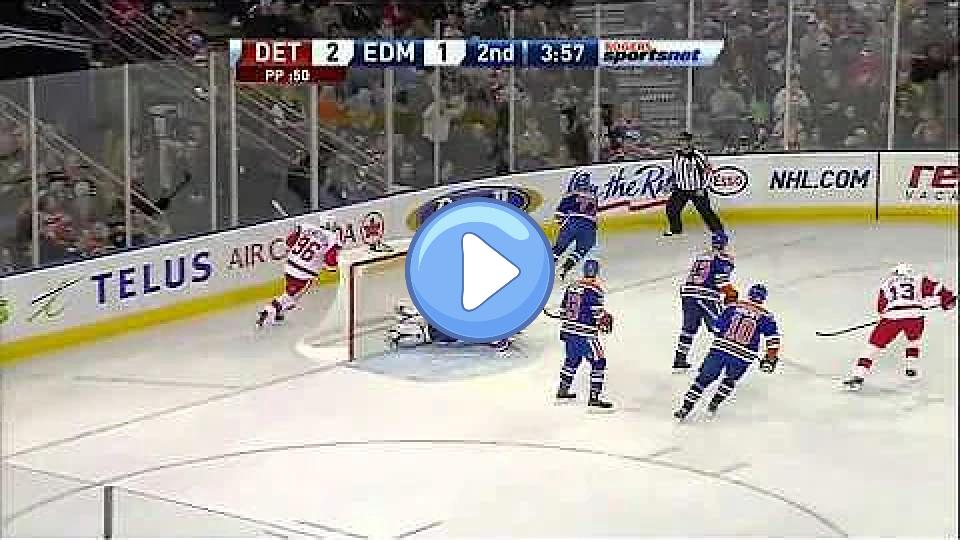 Video thumb: Nikolai Khabibulin's desperate save on November 5, 2010