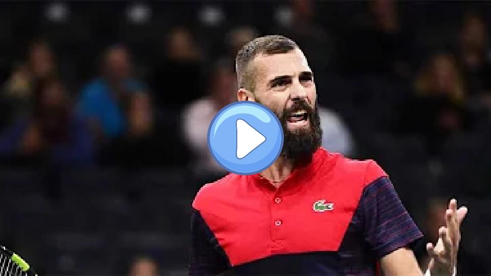 Video thumb: Benoit Paire: Disrespectful, Humorous, and Angry Moments!