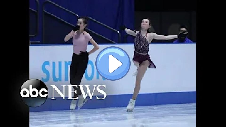 Video thumb: A U.S. figure skater is accused of intentionally injuring a fellow athlete on the ice.