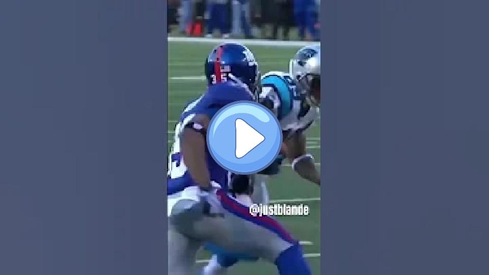 Video thumb: Steve Smith Sr. broken arm touchdown #Panthers #NFL