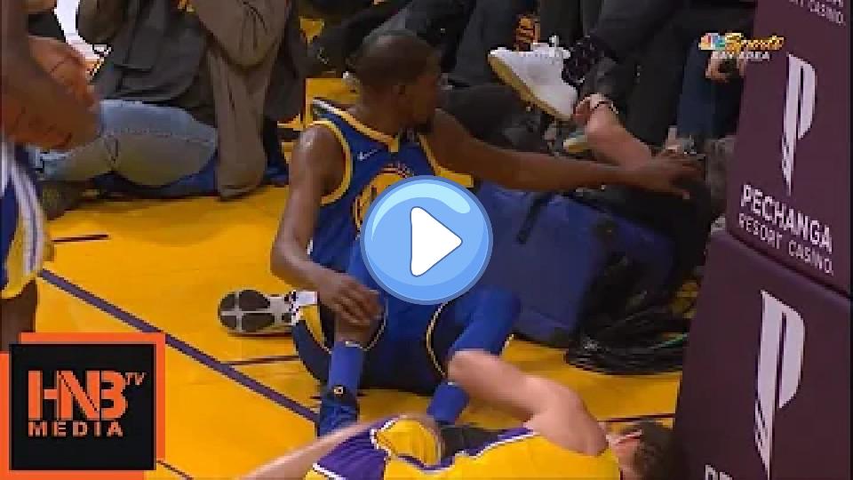 Video thumb: Brook Lopez Injury / Lakers vs. Warriors