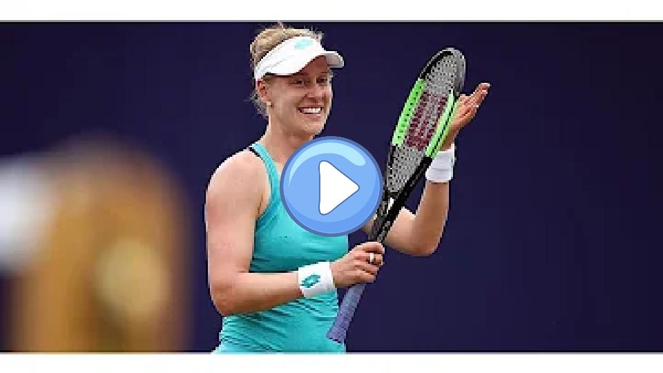 Video thumb: Tennis WTA Rome | Riske retires injured before the end of the first set against Swiatek at the Italian Open