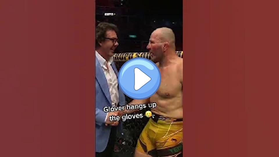 Play video: Glover Teixeira retires after UFC 283. Video thumb: Glover Teixeira retires after UFC 283.