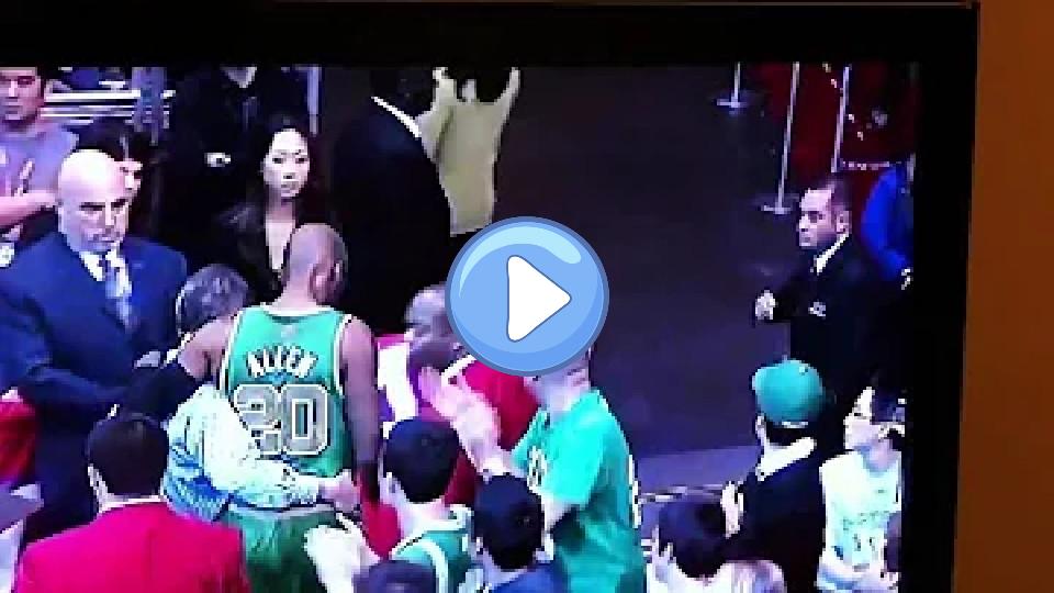 Video thumb: Celtics' Ray Allen injured