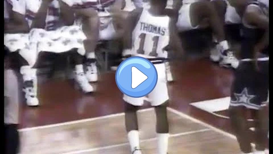 Video thumb: Isiah Thomas Ruptures Achilles in Final NBA Game (1994)