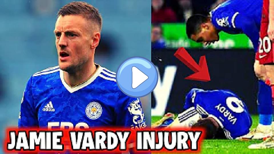 Video thumb: Jamie Vardy Injury Update 🤕 | Leicester City News