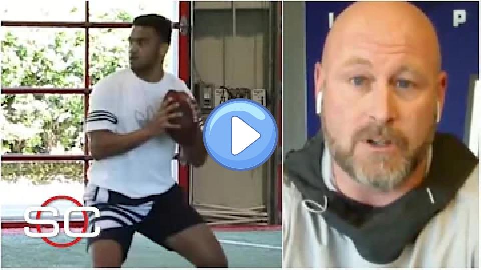 Video thumb: Trent Dilfer says Tua Tagovailoa moves better than he did before his injury | SportsCenter