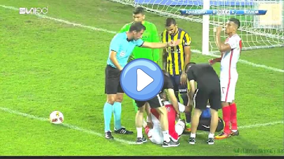 Video thumb: Falcao's injury during the Monaco vs. Fenerbahce match