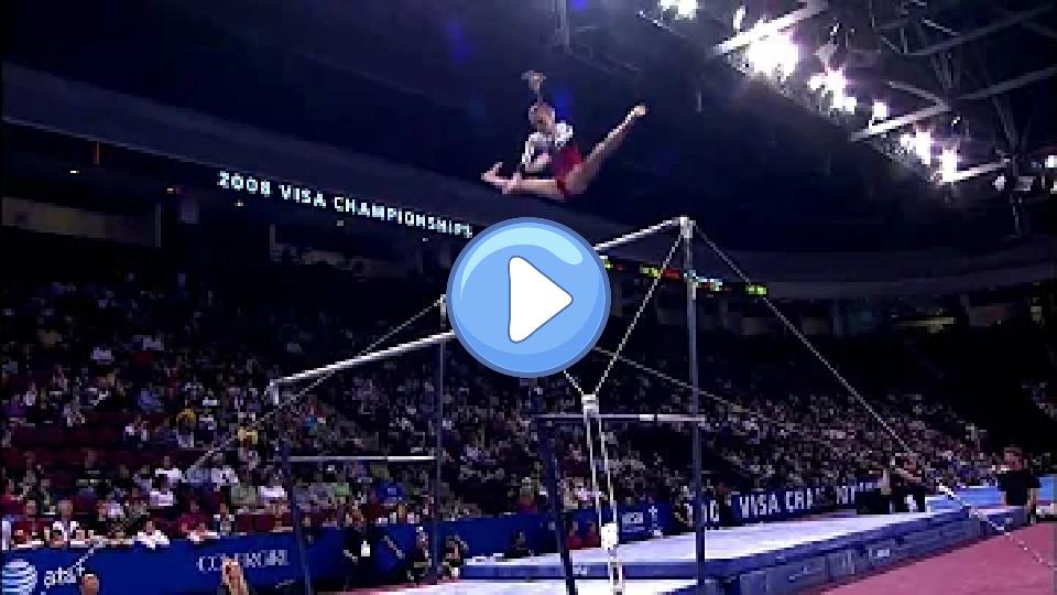Play video: Bridget Sloan - Uneven Bars - 2008 Visa Championships - Day 1 Video thumb: Bridget Sloan - Uneven Bars - 2008 Visa Championships - Day 1