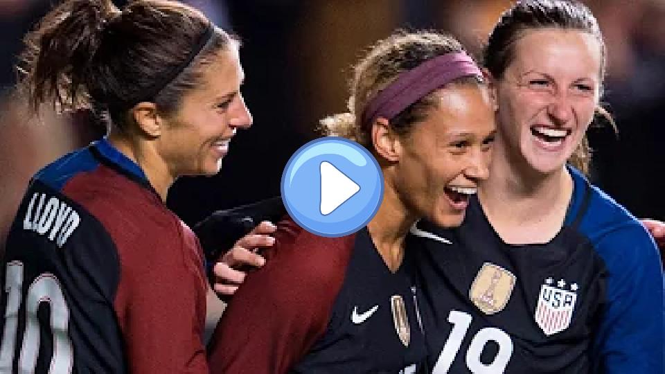 Video thumb: Lynn Williams Punctuates First Cap with First Goal