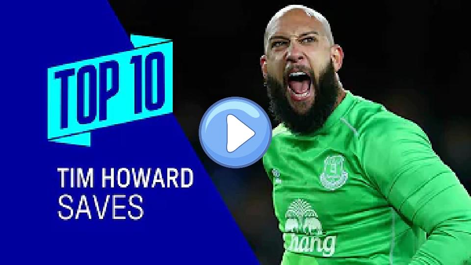 Video thumb: Tim Howard's Top 10 Everton Saves!