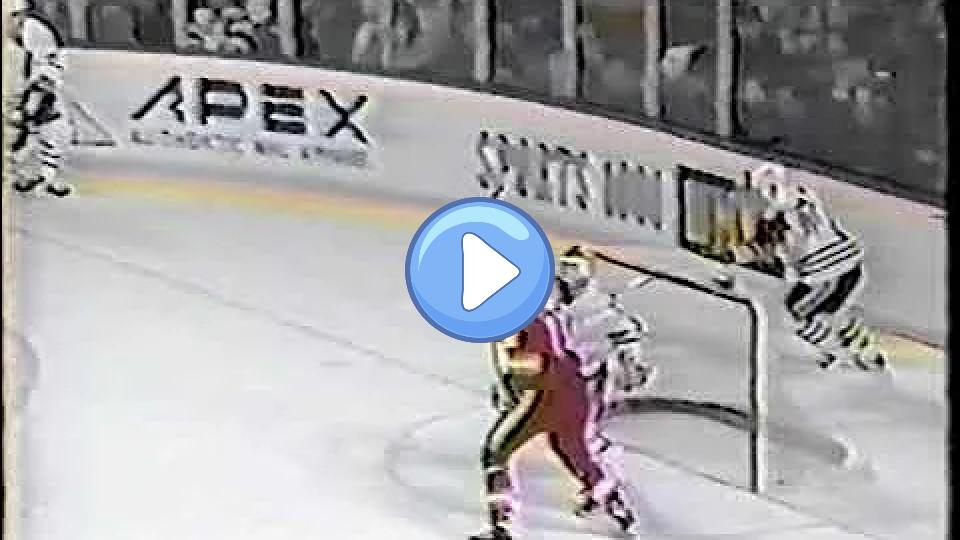 Video thumb: Ed Belfour sucker punches Sandy McCarthy - March 3, 1994