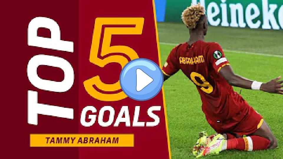 Video thumb: 🐺🟨🟥 TAMMY ABRAHAM | TOP 5 GOALS 🌟