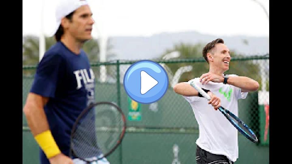 Video thumb: Tommy Haas, Steve Nash, and Dirk Nowitzki Hit the Courts
