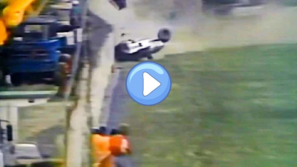 Video thumb: Nelson Piquet's Big Crash 1987 F1 San Marino GP Qualifying