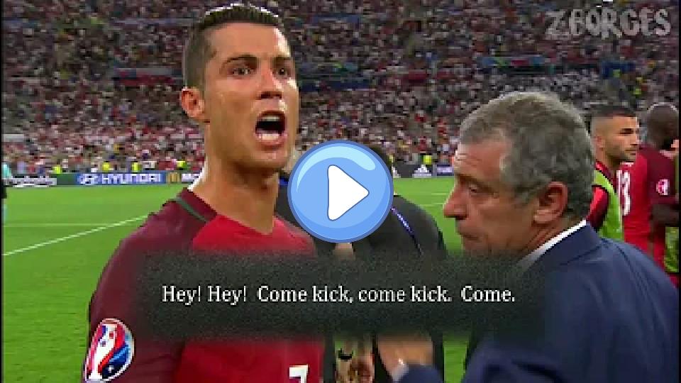 Video thumb: Ronaldo Motivates Moutinho to Take Penalty HD 720p (Portugal vs. Poland)