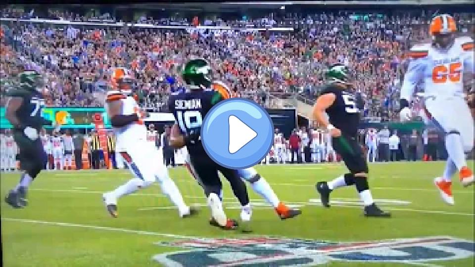 Video thumb: Trevor Siemian Suffers Ankle Injury Against the Broncos (Dislocated Ankle)