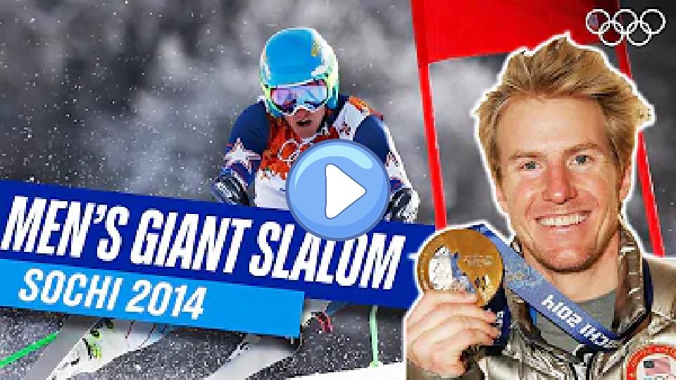 Video thumb: 🇺🇸 Ted Ligety's Incredible Slalom at Sochi 2014! | Men's Giant Slalom