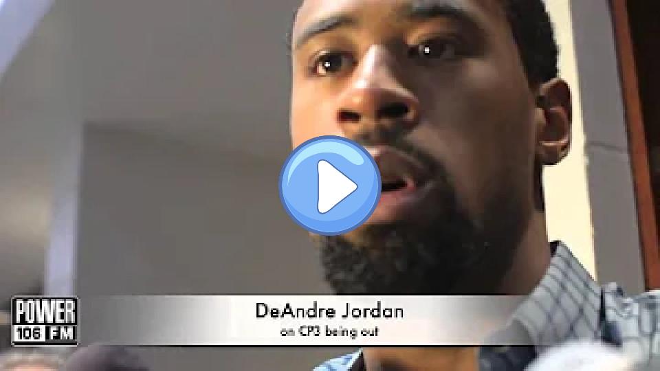 Video thumb: DeAndre Jordan on CP3's injury