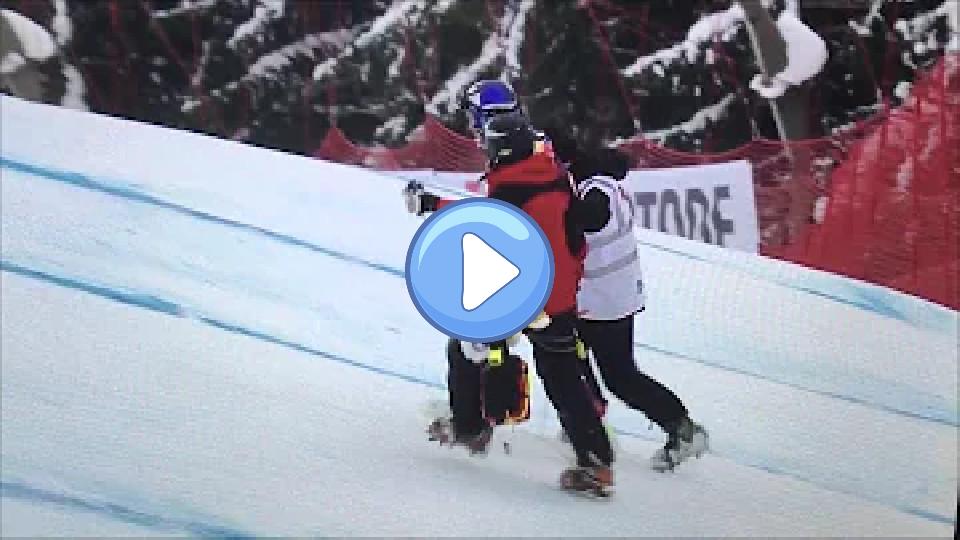 Video thumb: Aksel Lund Svindal Horrific Crash