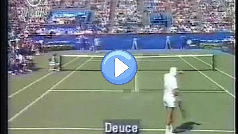 Video thumb: Stefan Edberg's behind-the-back shot.