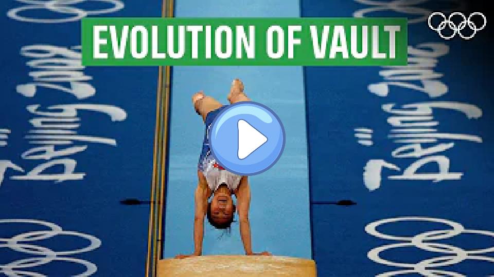 Video thumb: Evolution of the Women's Vault at the Olympics!