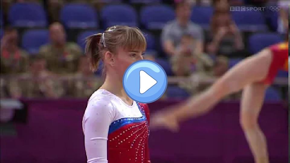 Video thumb: Anastasia Grishina 2012 Olympics Quarterfinal Floor Exercise