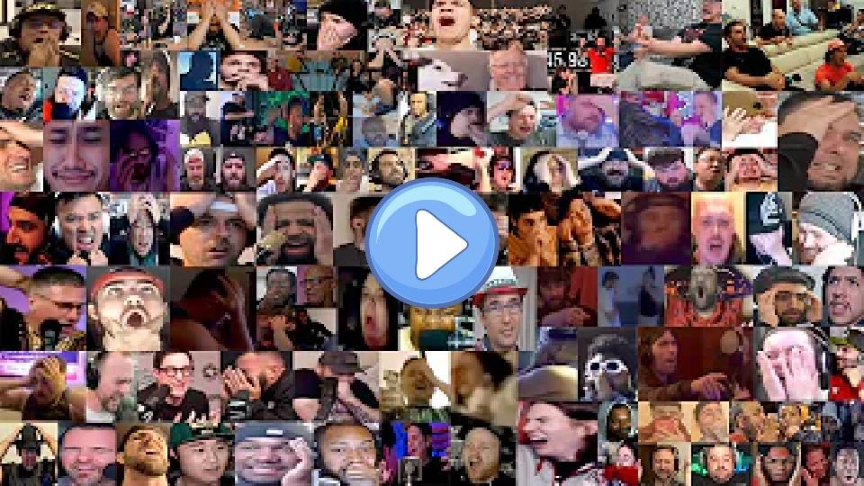 Video thumb: Over 80 reactions to Chris Weidman's leg injury replay in under 40 minutes - Hall vs Weidman 2