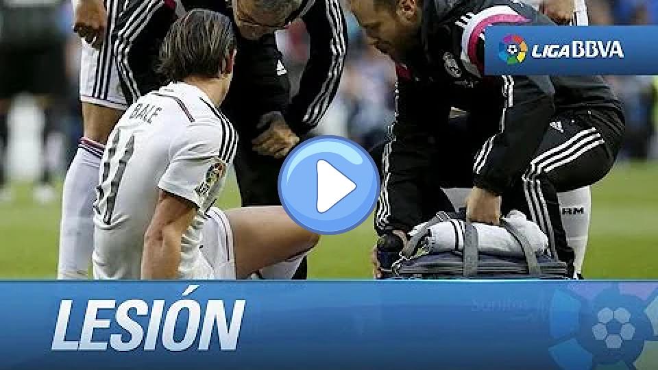 Play video: Bale's injury Video thumb: Bale's injury