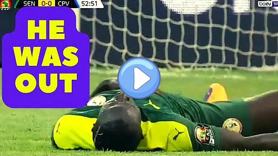 Video thumb: Sadio Mané Injury at AFCON