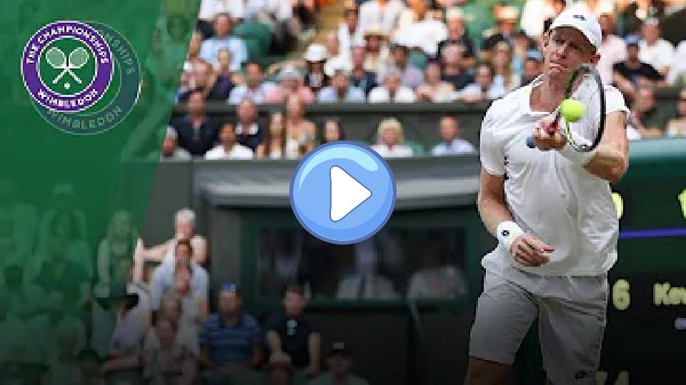 Video thumb: Kevin Anderson switches to left hand in astonishing point | Wimbledon 2018