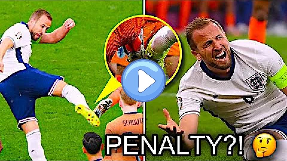 Video thumb: Harry Kane Scores from Penalty vs Netherlands 👀 Was this a penalty?