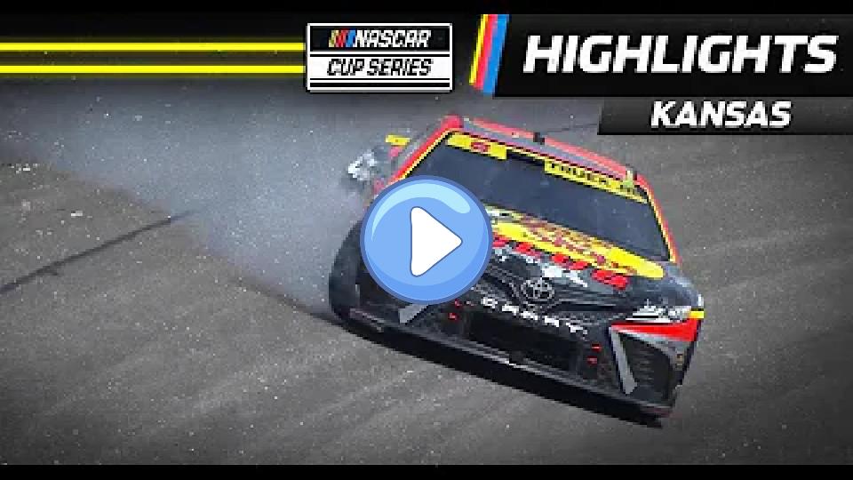 Video thumb: Martin Truex Jr. faces difficulties and crashes out early at Kansas | NASCAR