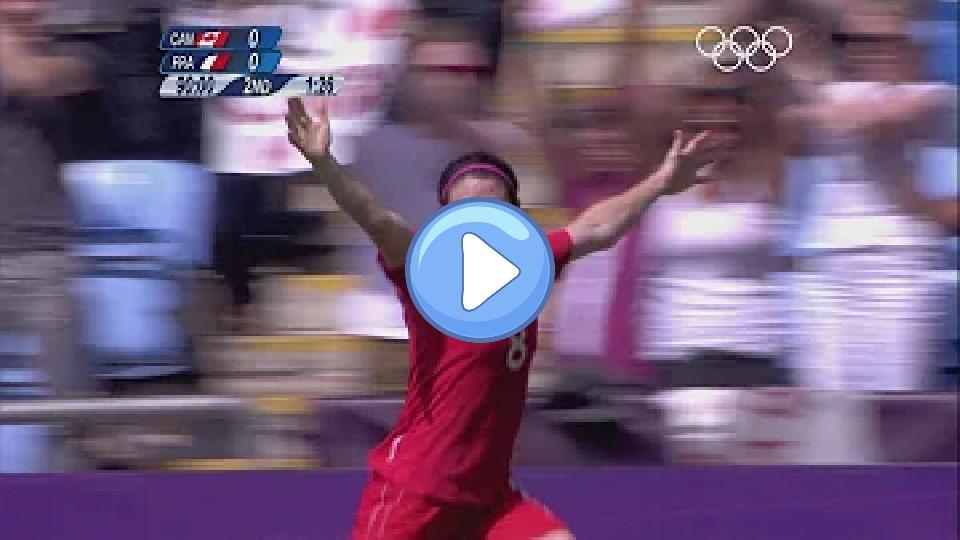 Video thumb: Canada 1-0 France - Women's Football Bronze Medal Match | London 2012 Olympics