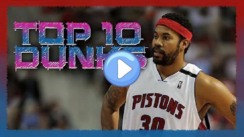 Video thumb: Rasheed Wallace's Top 10 Career Dunks