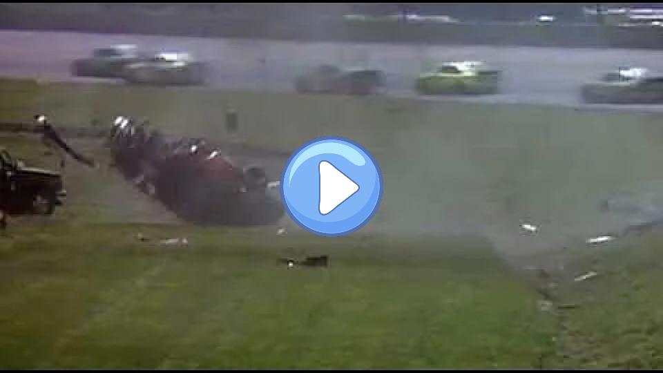 Video thumb: Davey Allison's 1992 flip at Pocono