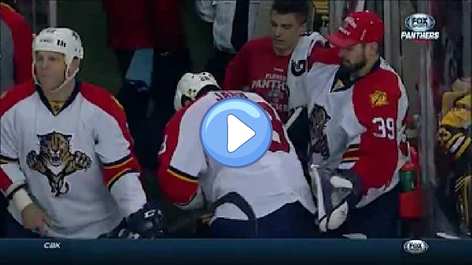 Video thumb: Gotta See It: Jagr's battle with Chara ends with injured hand