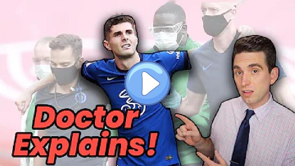 Video thumb: Doctor Explains Christian Pulisic's Crushing Injury in FA Cup Final - Chelsea vs Arsenal