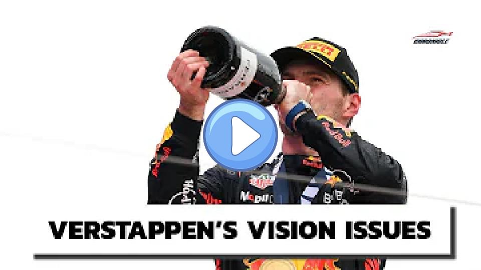 Video thumb: Max Verstappen Has Visibility Issues