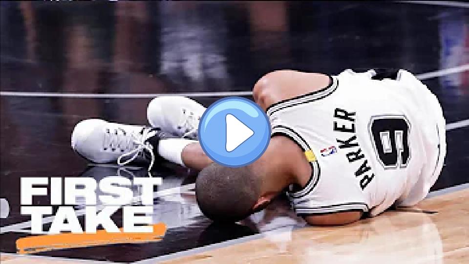 Play video: Stephen A. Disappointed in Tony Parker's Injury | First Take | May 4, 2017 Video thumb: Stephen A. Disappointed in Tony Parker's Injury | First Take | May 4, 2017