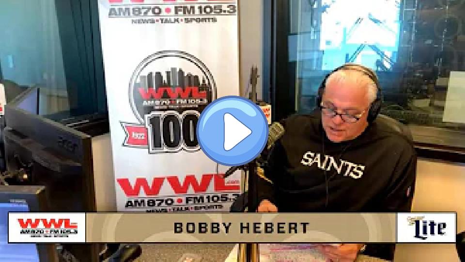 Play video: Bobby Hebert Sounds Off: Saints Stink Video thumb: Bobby Hebert Sounds Off: Saints Stink