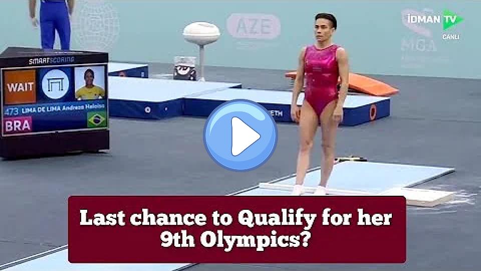 Video thumb: 48-Year-Old Oksana Chusovitina Crashes on Vault, Misses Olympic Qualification at Baku World Cup 2024