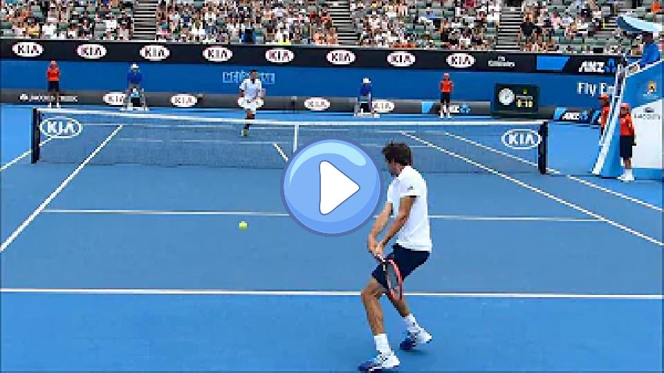 Play video: Gilles Simon vs Robin Haase Video thumb: Gilles Simon vs Robin Haase