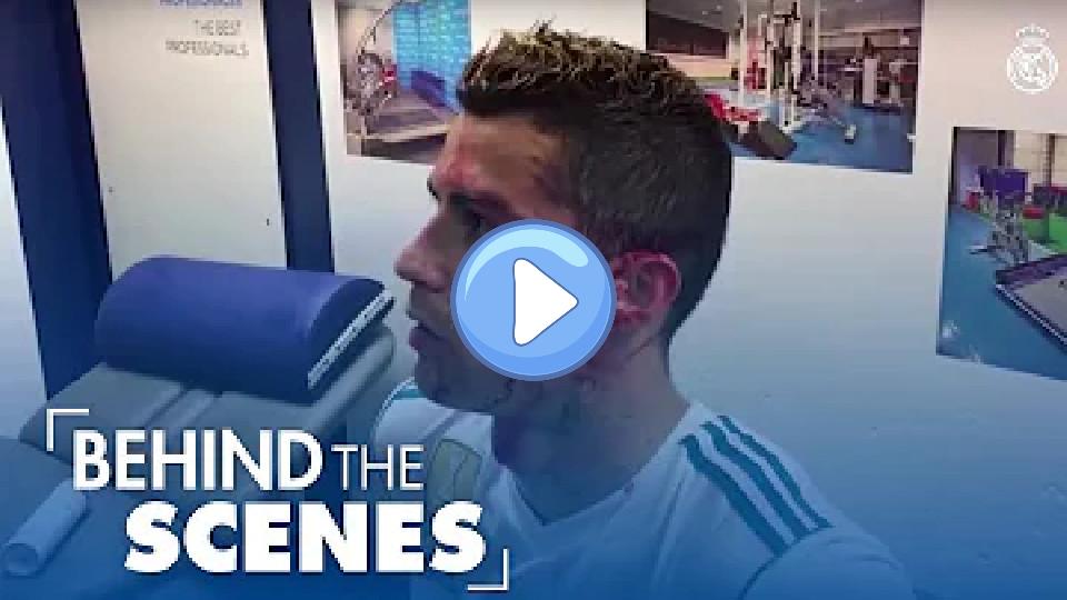 Video thumb: Cristiano Ronaldo Injury | Blood All Over Face